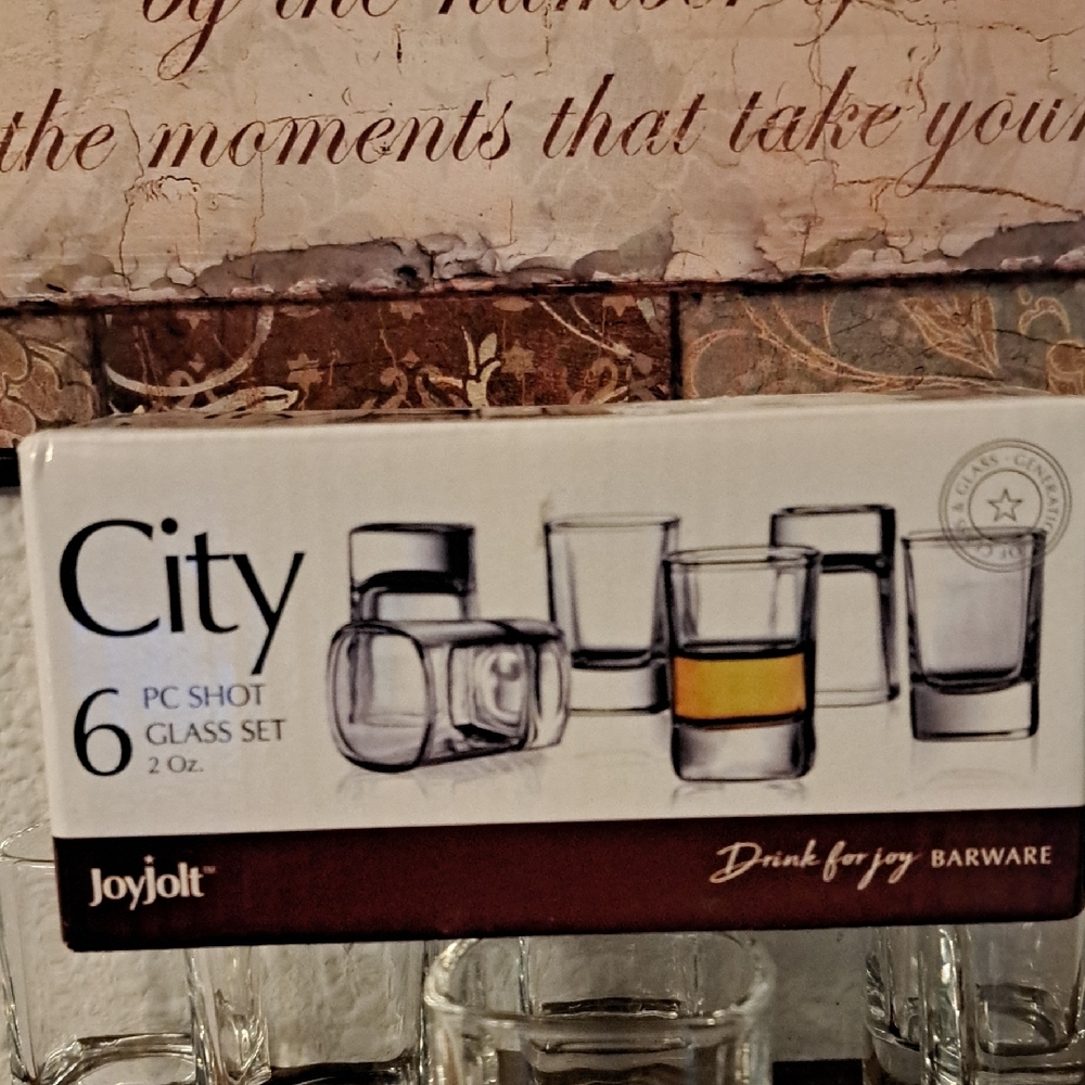 Jolt Transparent Shot Glass Collection - Picture 2 of 9